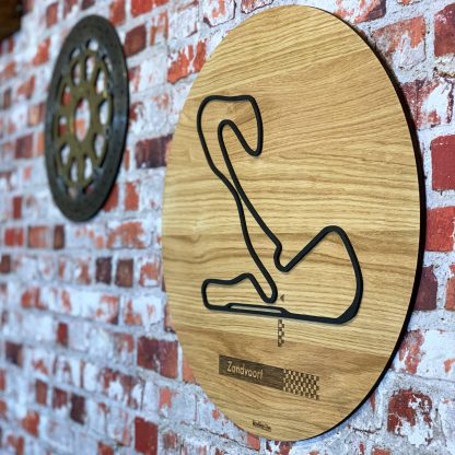 Circuit Zandvoort houten cadeau decoratie relatiegeschenk van WoodWideCities