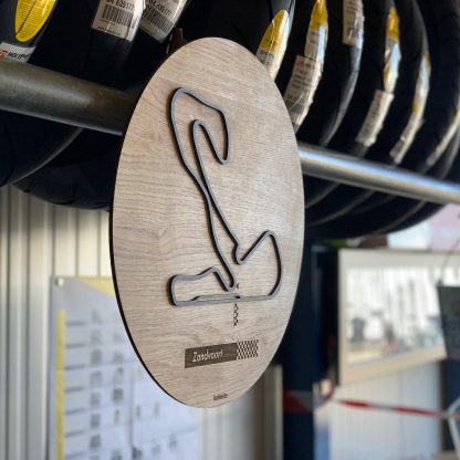 Circuit Zandvoort houten cadeau decoratie relatiegeschenk van WoodWideCities