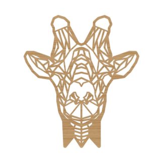 Geometrische Dieren Giraffe Bamboe houten cadeau decoratie relatiegeschenk van WoodWideCities