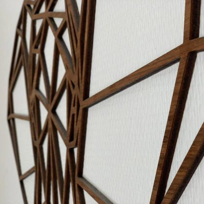 Geometrische Dieren Leeuw Eiken houten cadeau decoratie relatiegeschenk van WoodWideCities